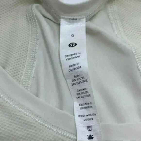 Lululemon Lightweight trail running tshirt size 6 - Picture 5 of 5